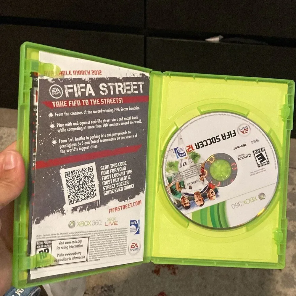 FIFA Soccer 12 Xbox 360 EA Sports Complete Game Tested Working